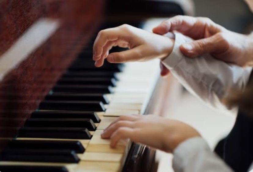 Shared Piano Class at St Roch's
